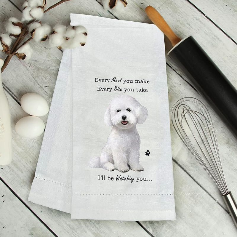 Bichon Fris Kitchen Towel
